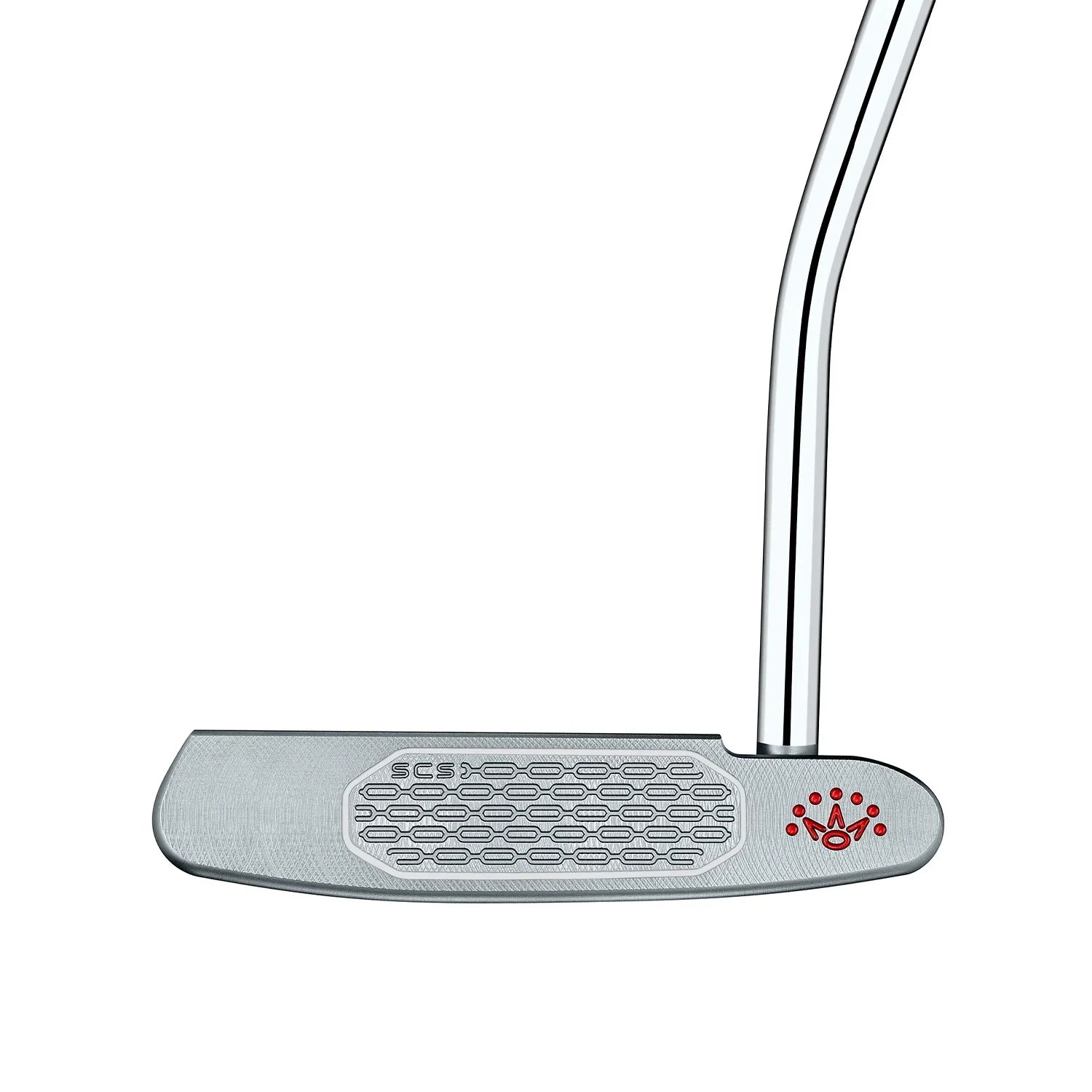 Scotty Cameron Studio Style Catalina putter, träffyta med chain link-fräsning