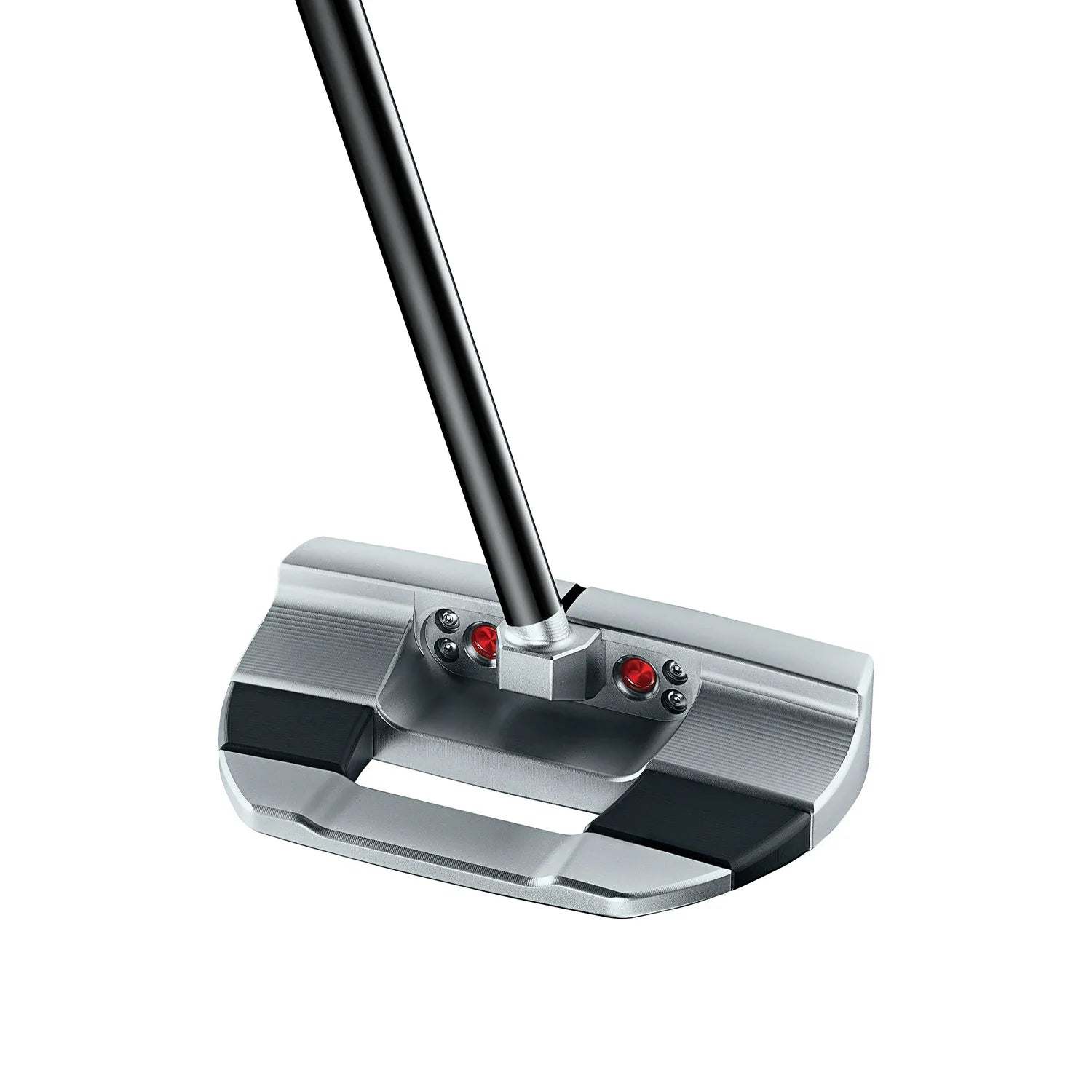Scotty Cameron Fastback OC putter, träffyta med chain link-fräst inlägg