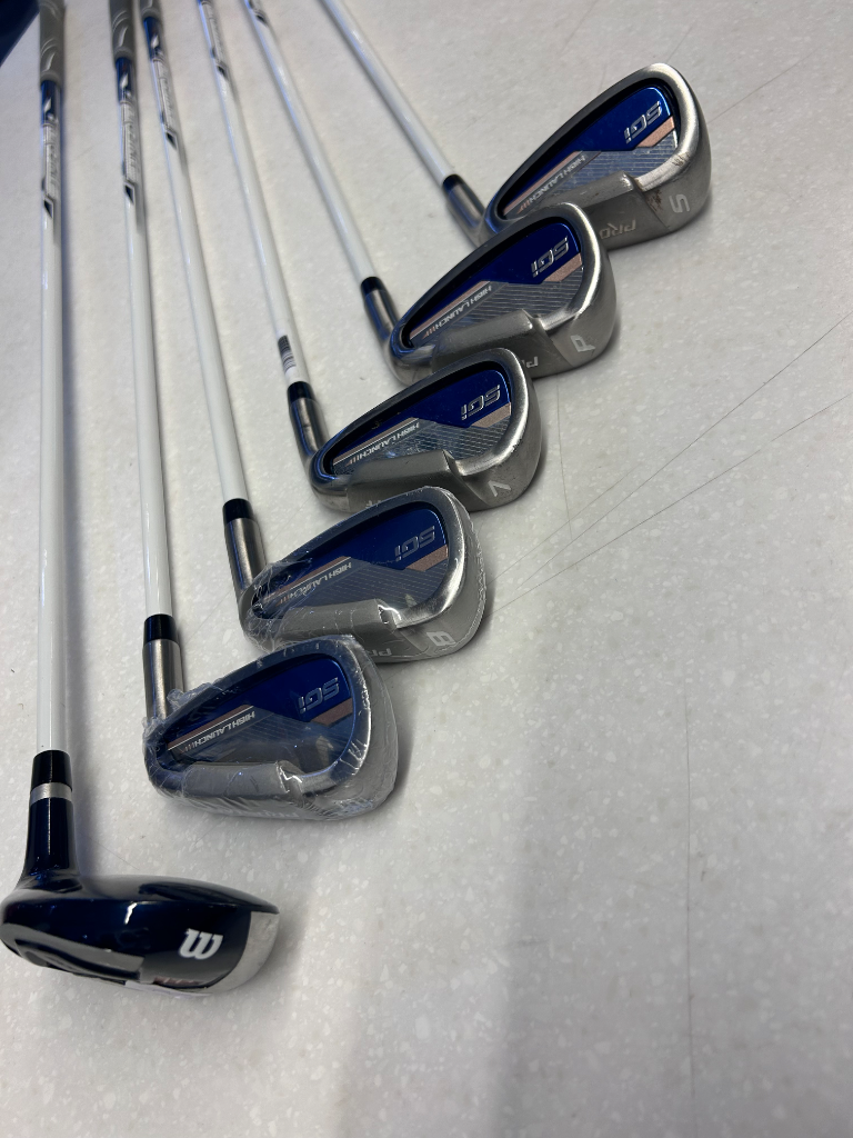 Wilson Prostaff SGi järnset dam 7-Pw + Sw + Hybrid 5 - Demoklubba