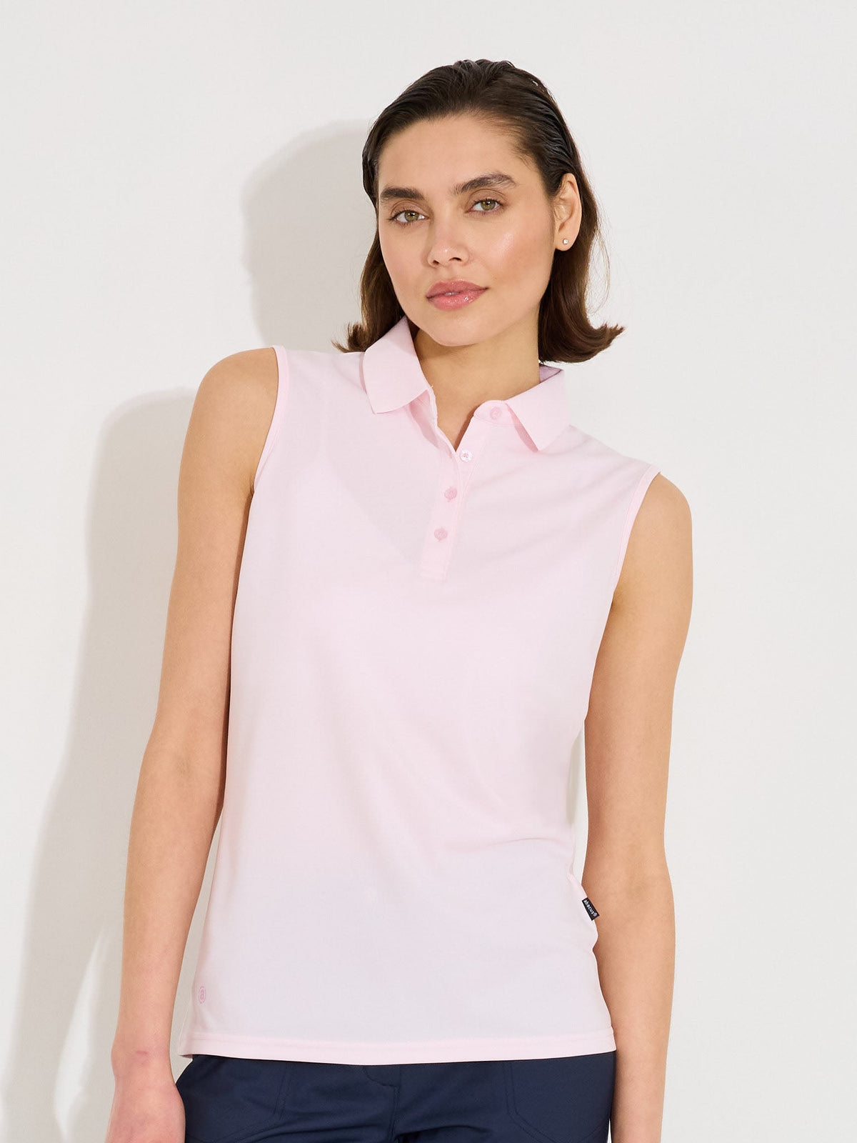 Abacus Lds Cray drycool sleeveless i ljust rosa, produktbild
