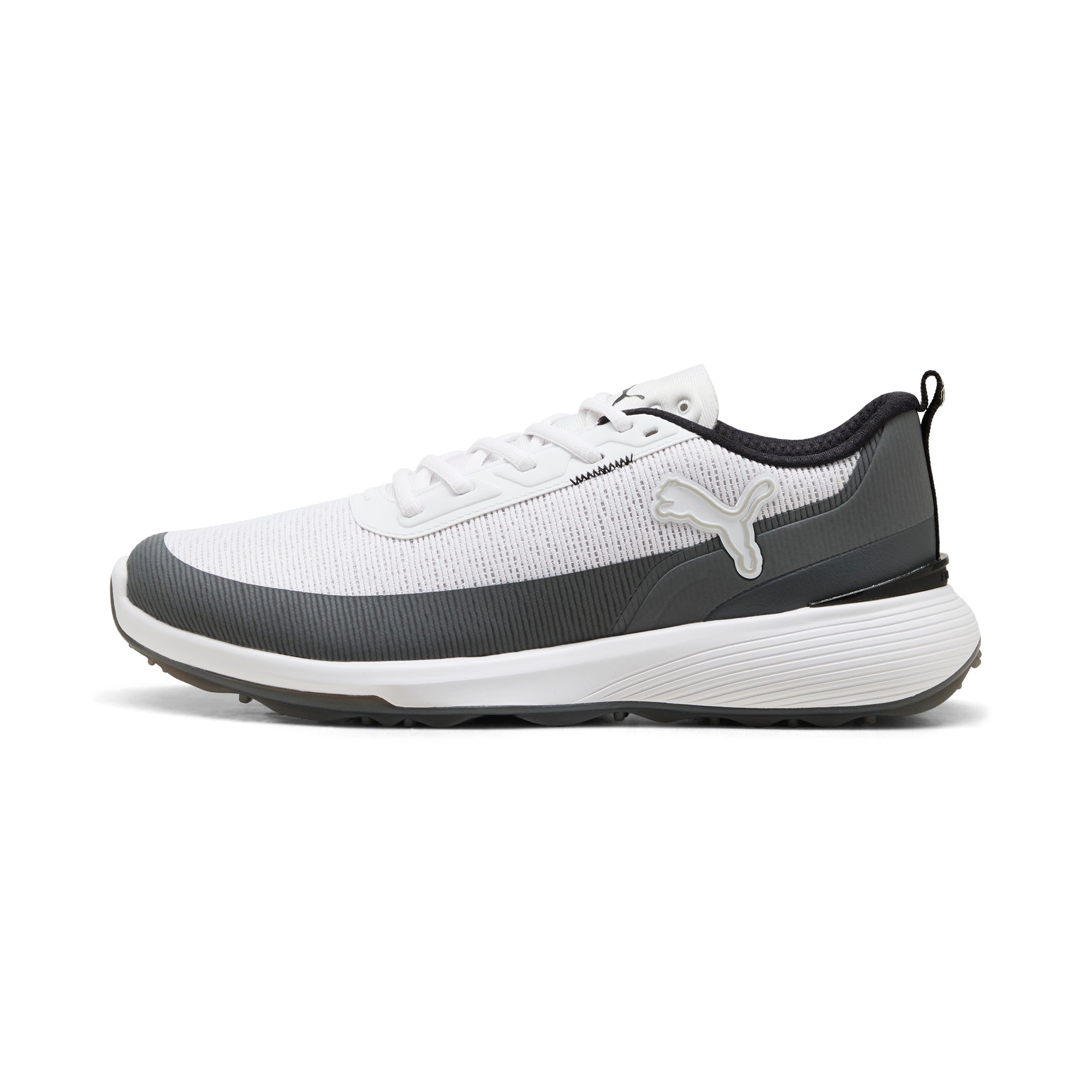Puma Gruve Sport golfsko herr i Puma White/Ash Gray, sidovy