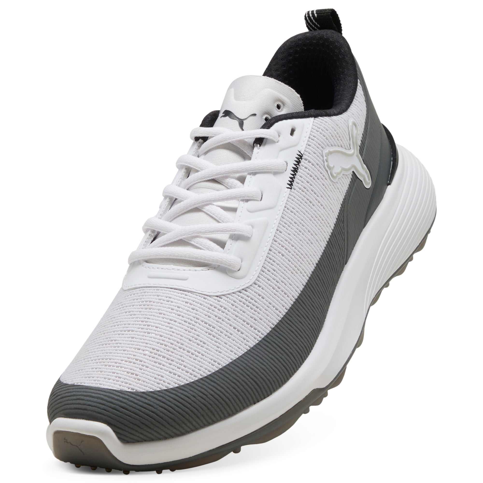 Puma Gruve Sport golfsko herr i Puma White/Ash Gray, ovanifrån