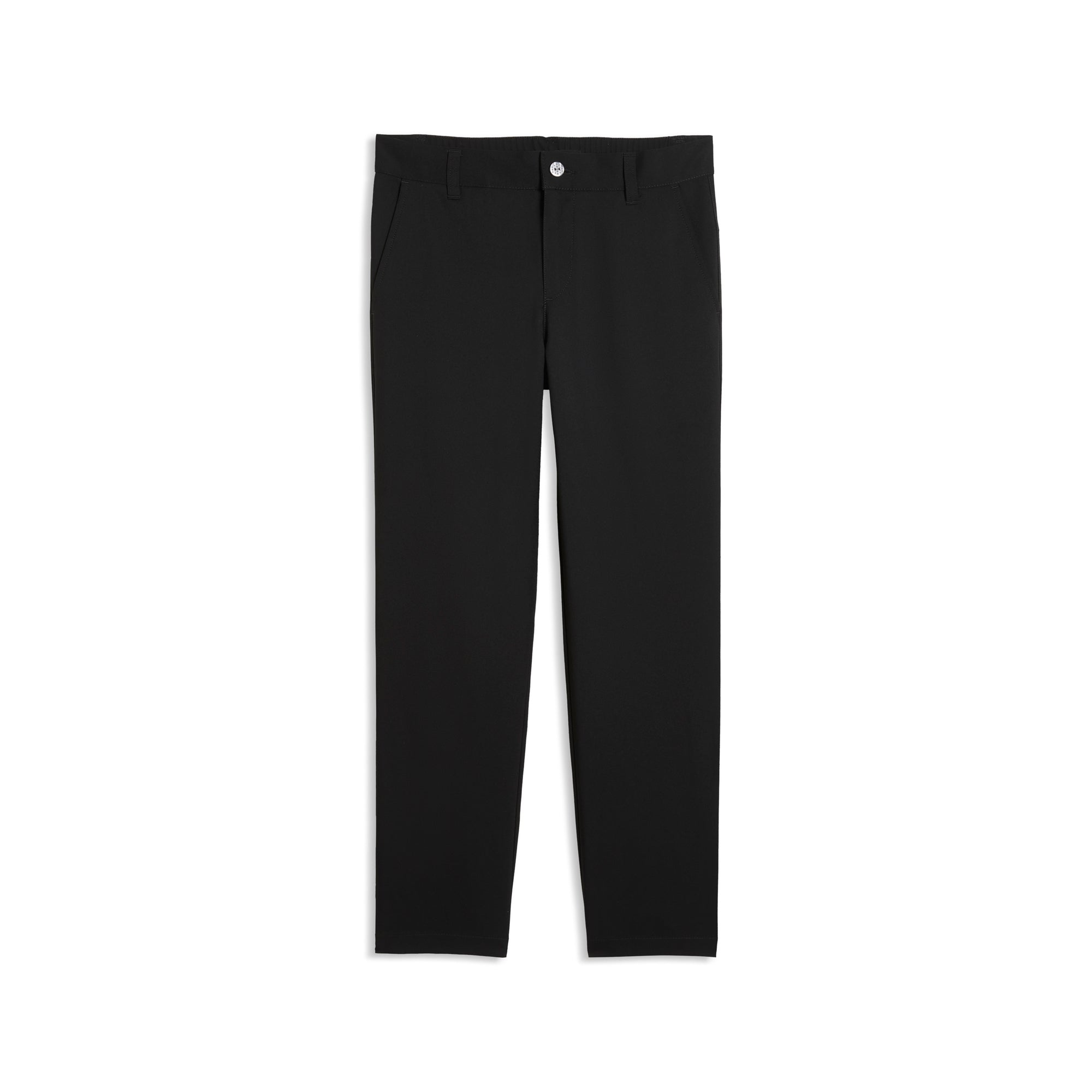 Puma Junior Golfbyxa pojke i Puma Black, framifrån