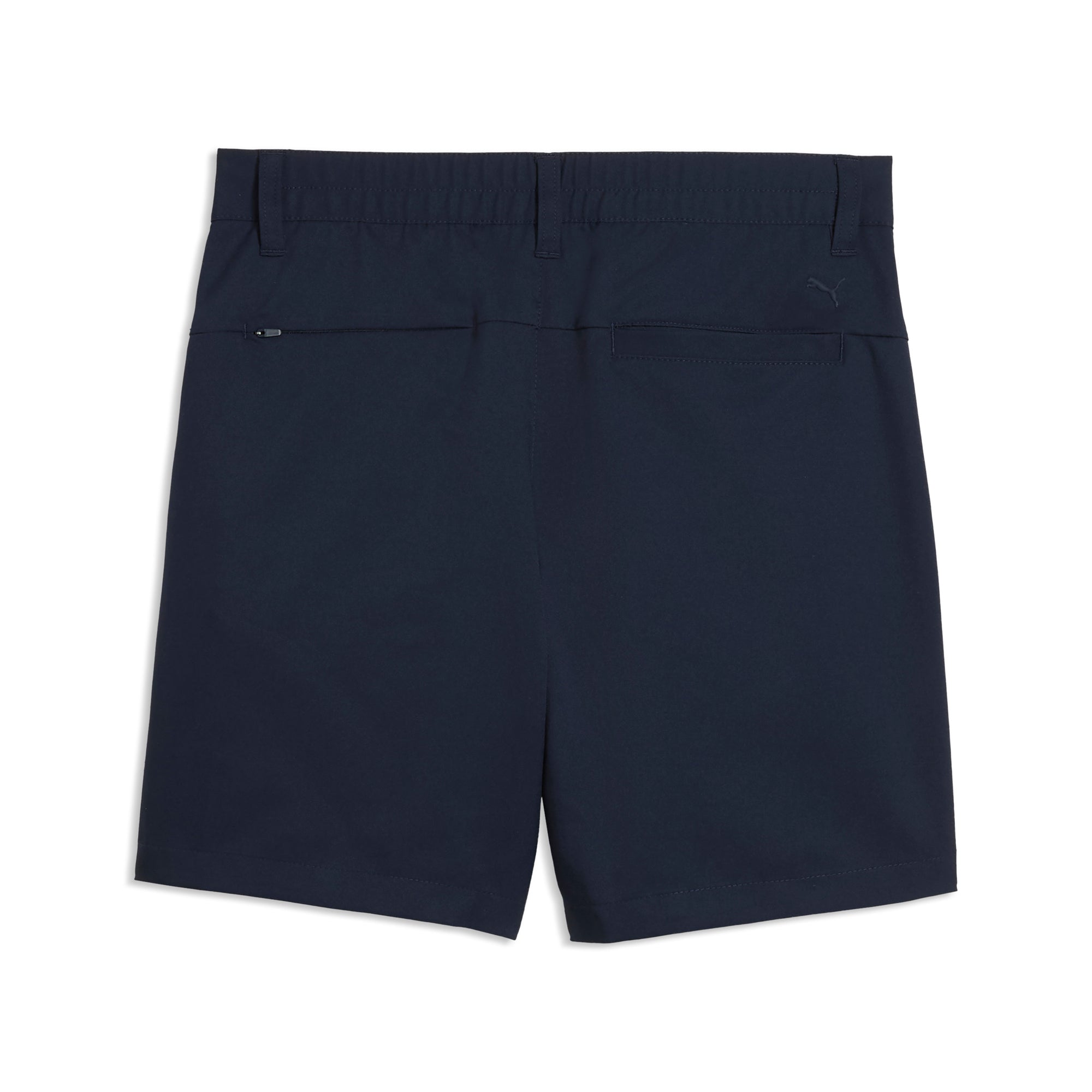 Puma Junior Golfshorts pojke i Deep Navy, bakifrån