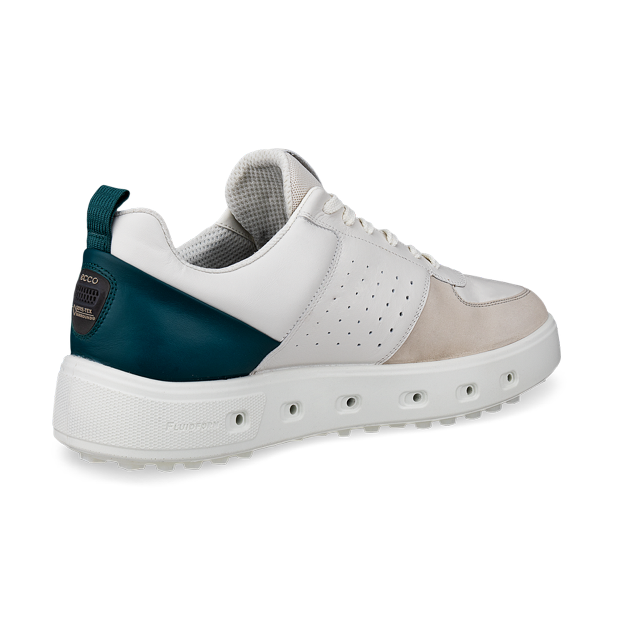 ECCO Golf Street 720 herr Gravel/White/Bay Green, E-DTS TWIST-yttersula