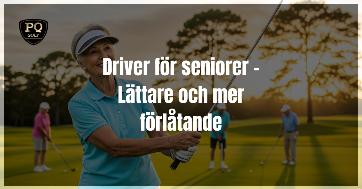 Driver för seniorer - Lättare och mer förlåtande
