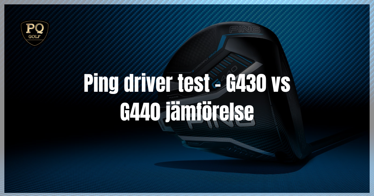 Ping driver test - G430 vs G440 jämförelse