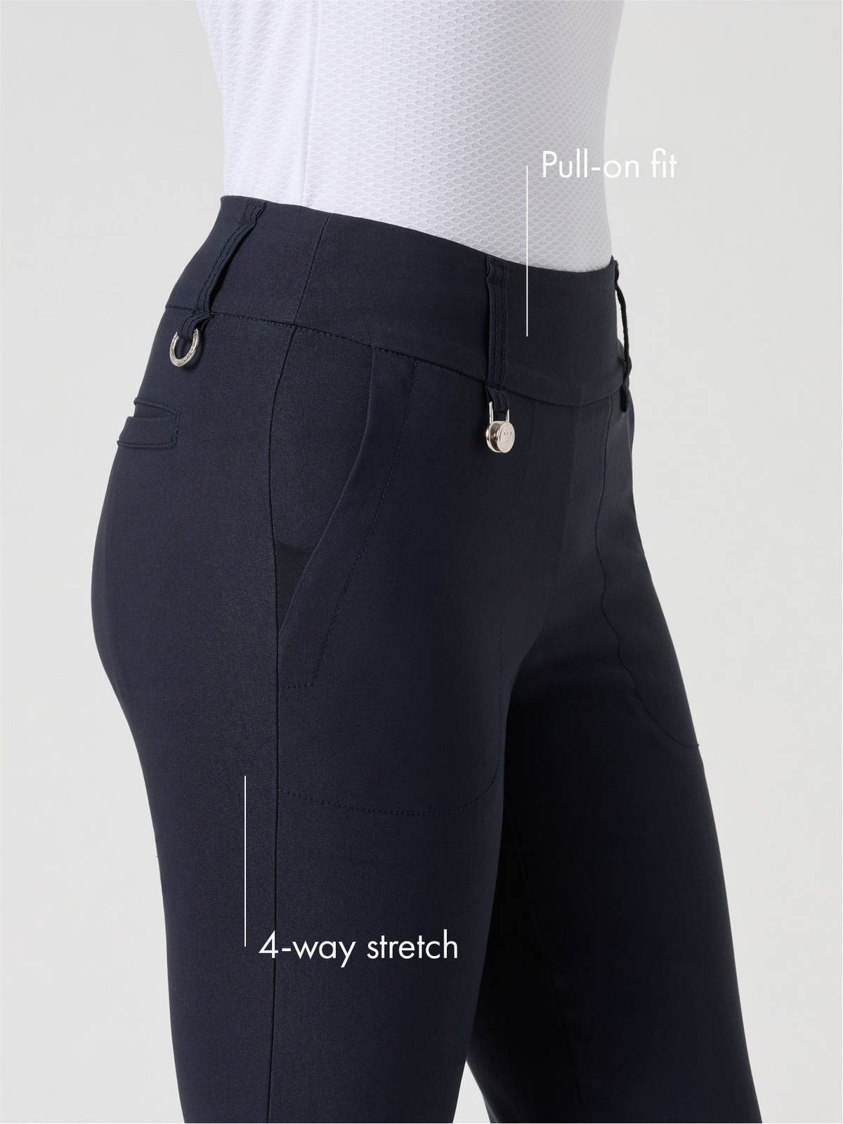 Daily Sports Magic High Water golfbyxor dam i navy, produktbild