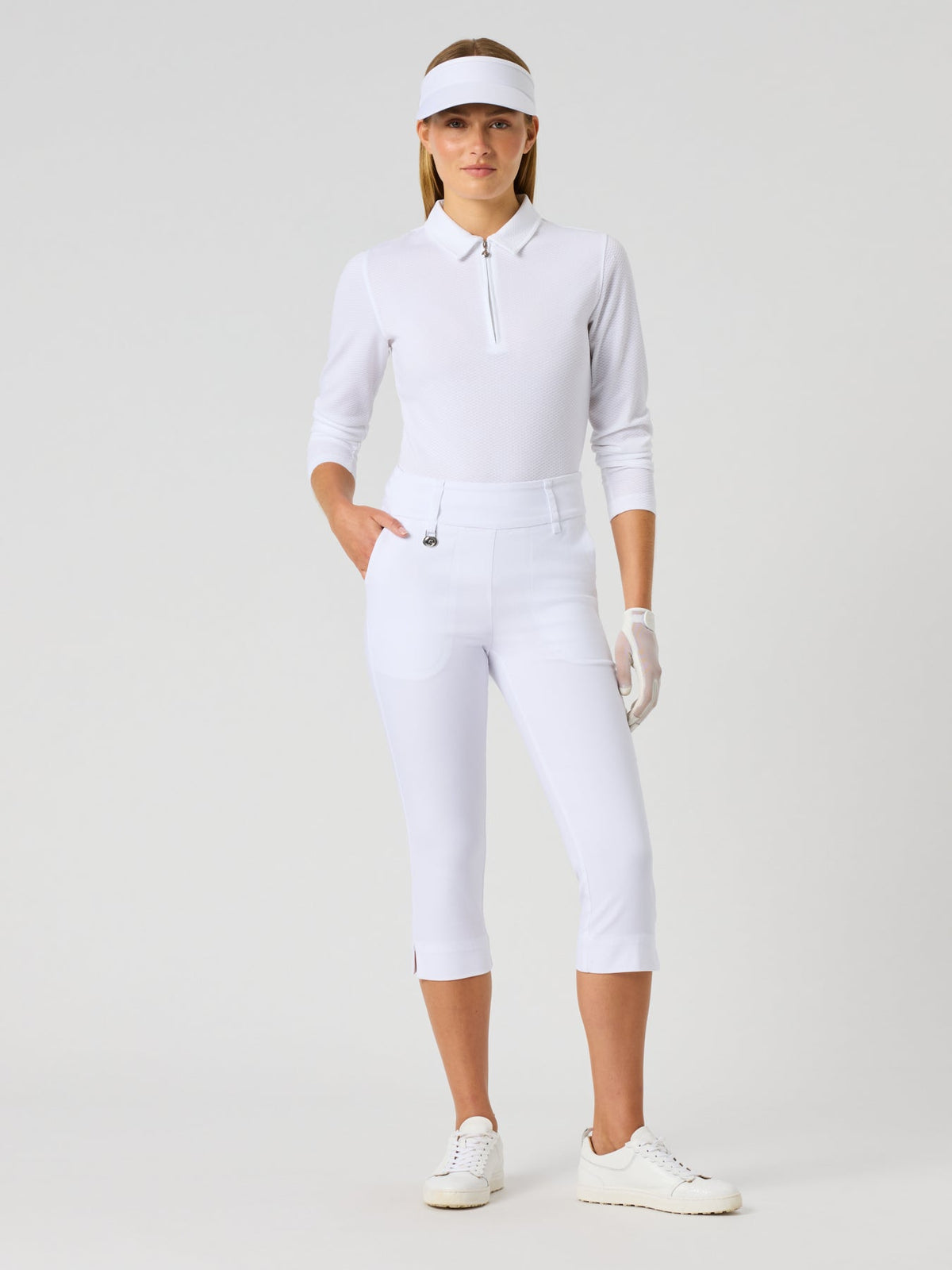 Daily Sports Magic Capri golfbyxor dam i white, produktbild