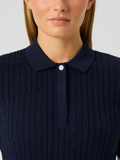 Daily Sports Madelene golfpolo dam i navy, produktbild