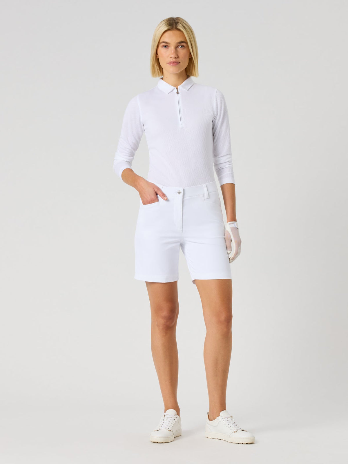Daily Sports Lyric V2 golfshorts dam i white, produktbild