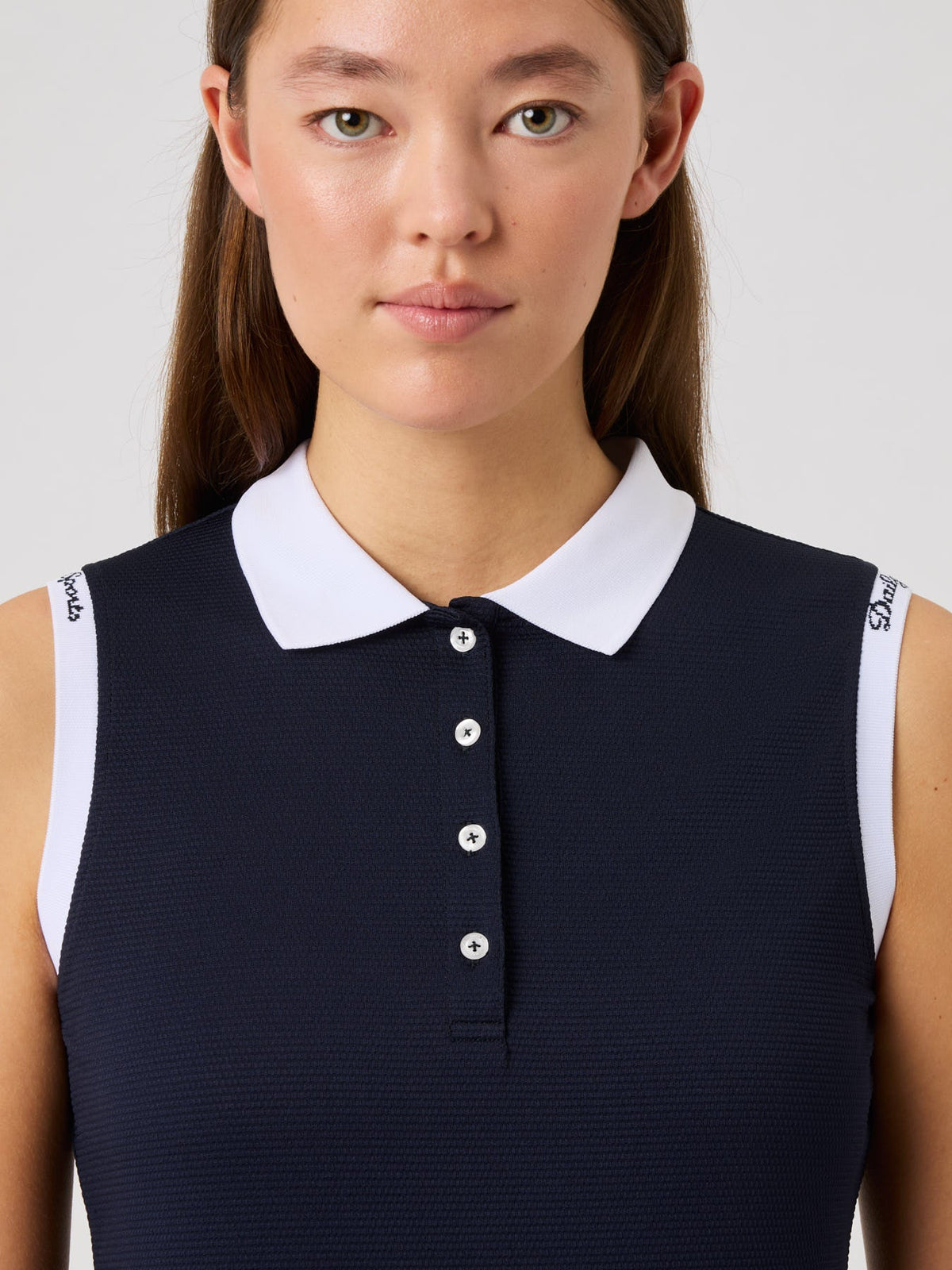 Daily Sports Sicaya ärmlös golfklänning dam i navy, produktbild