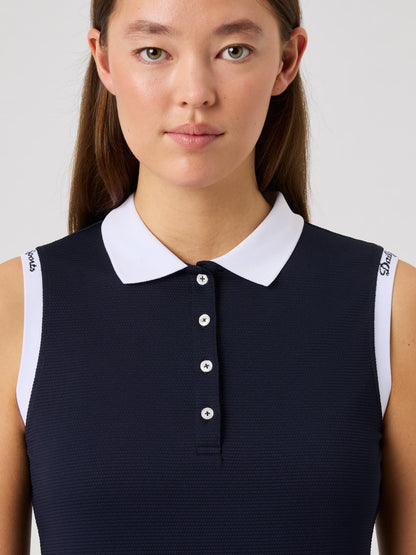 Daily Sports Sicaya ärmlös golfklänning dam i navy, produktbild