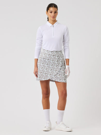 Daily Sports Dull Printed Wrap golfskort dam i abstract swirl, produktbild