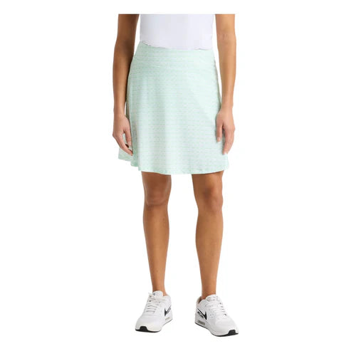 Luna Skort Monogram Green Ash