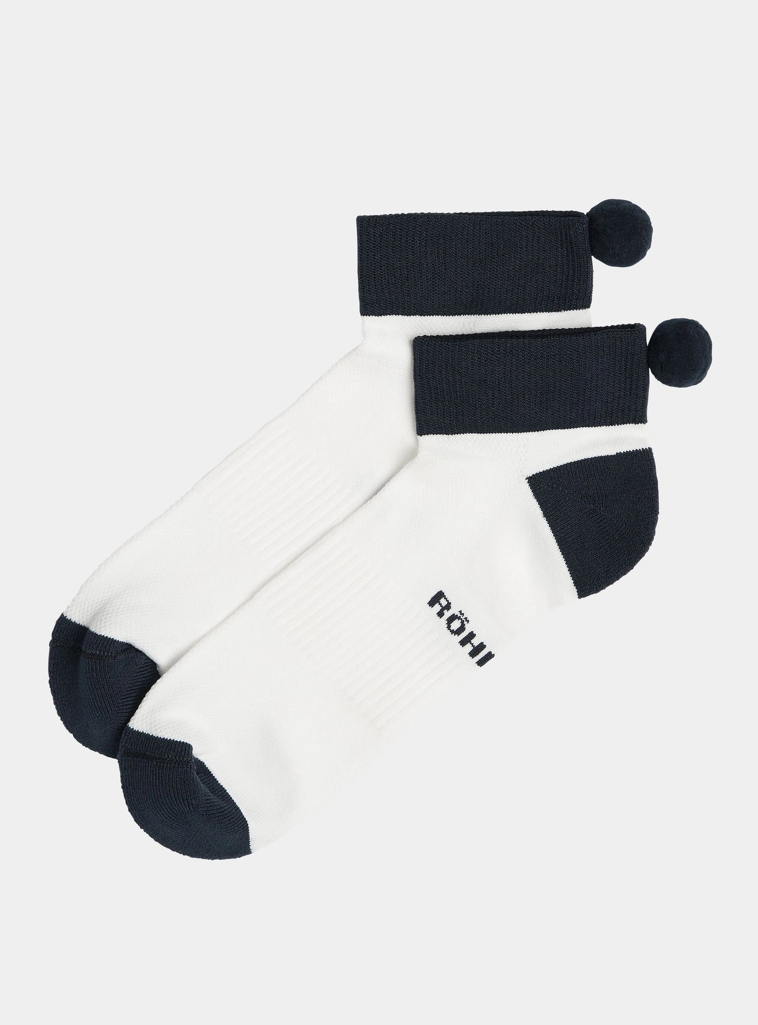 2-pack Functional Pompom Socks Navy