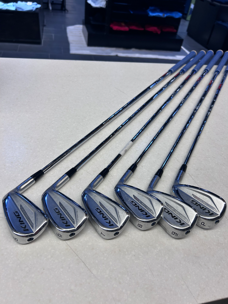 COBRA KING FORGED TEC ONE LENGHT Stiff Stål 5-Pw - Demoklubba