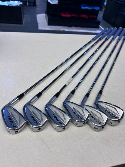 COBRA KING FORGED TEC ONE LENGHT Stiff Stål 5-Pw - Demoklubba