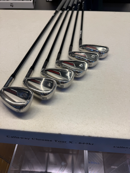 Wilson DYNAPWR järnset 5-Pw 65g A-flex Rh - Demoklubba