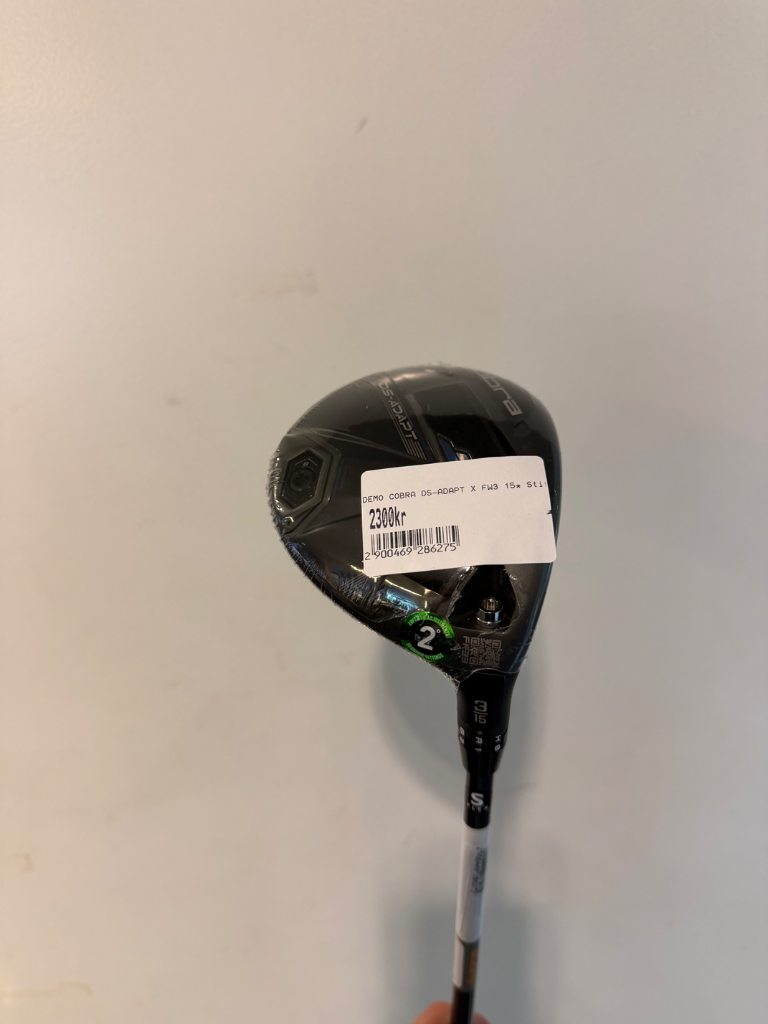 Cobra DS ADAPT X FW3 15* Stiff Rh - Demoklubba