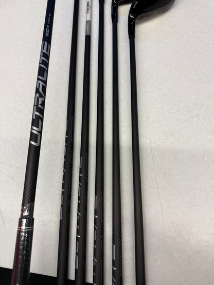 Cobra T-RAIL BAFFLER JÄRNSET 6-Pw + Hyb5 50g REG LH - Demoklubba