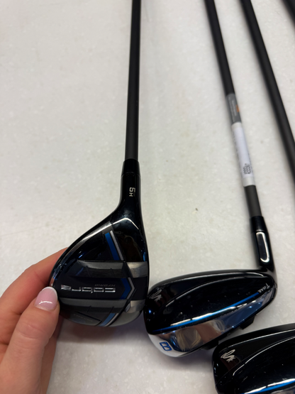 Cobra T-RAIL BAFFLER JÄRNSET 6-Pw + Hyb5 50g REG LH - Demoklubba