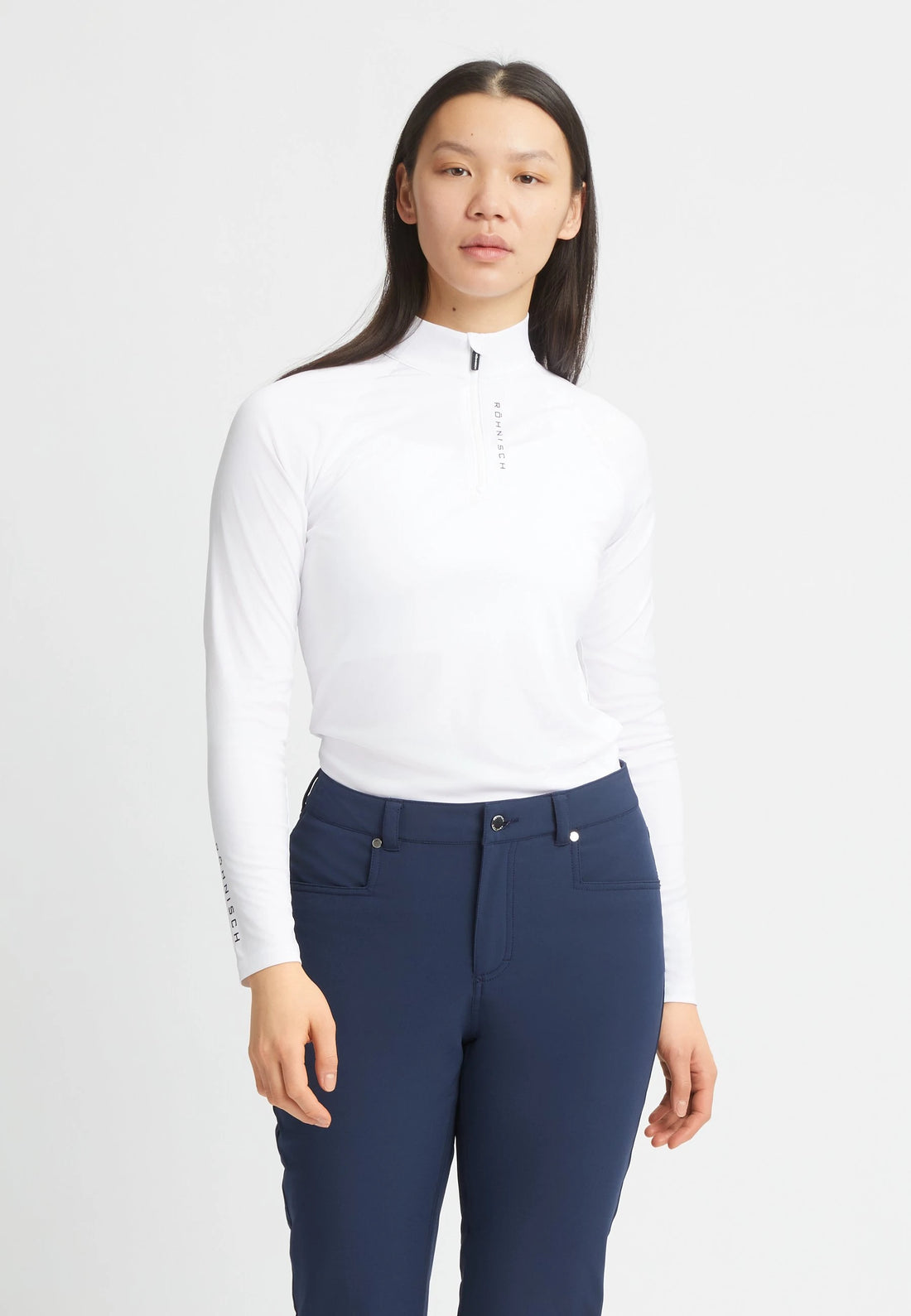 Addy Long Sleeve White