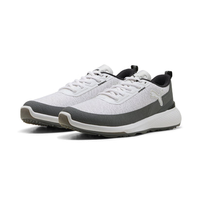 Puma Gruve Sport golfsko herr i Puma White/Ash Gray