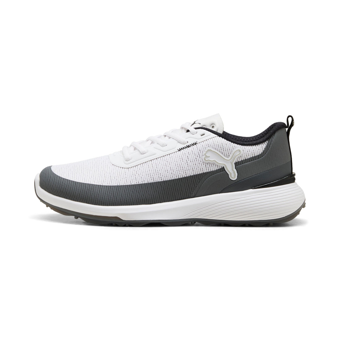Puma Gruve Sport golfsko herr i Puma White/Ash Gray, sidovy