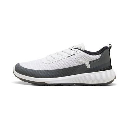 Puma Gruve Sport golfsko herr i Puma White/Ash Gray, sidovy