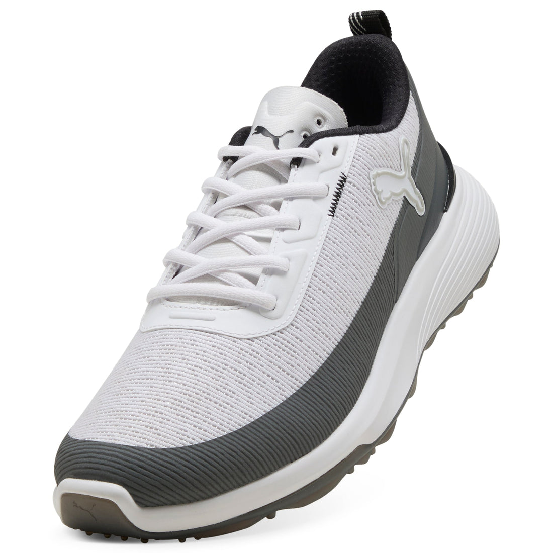 Puma Gruve Sport golfsko herr i Puma White/Ash Gray, ovanifrån