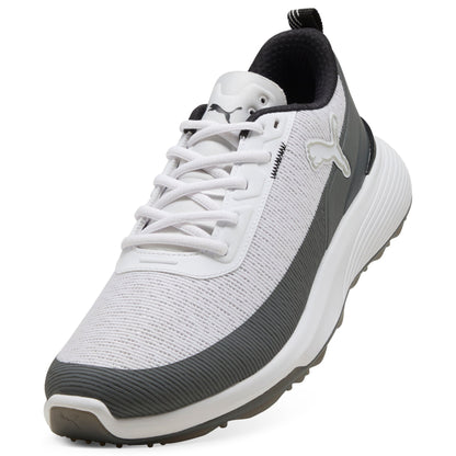 Puma Gruve Sport golfsko herr i Puma White/Ash Gray, ovanifrån