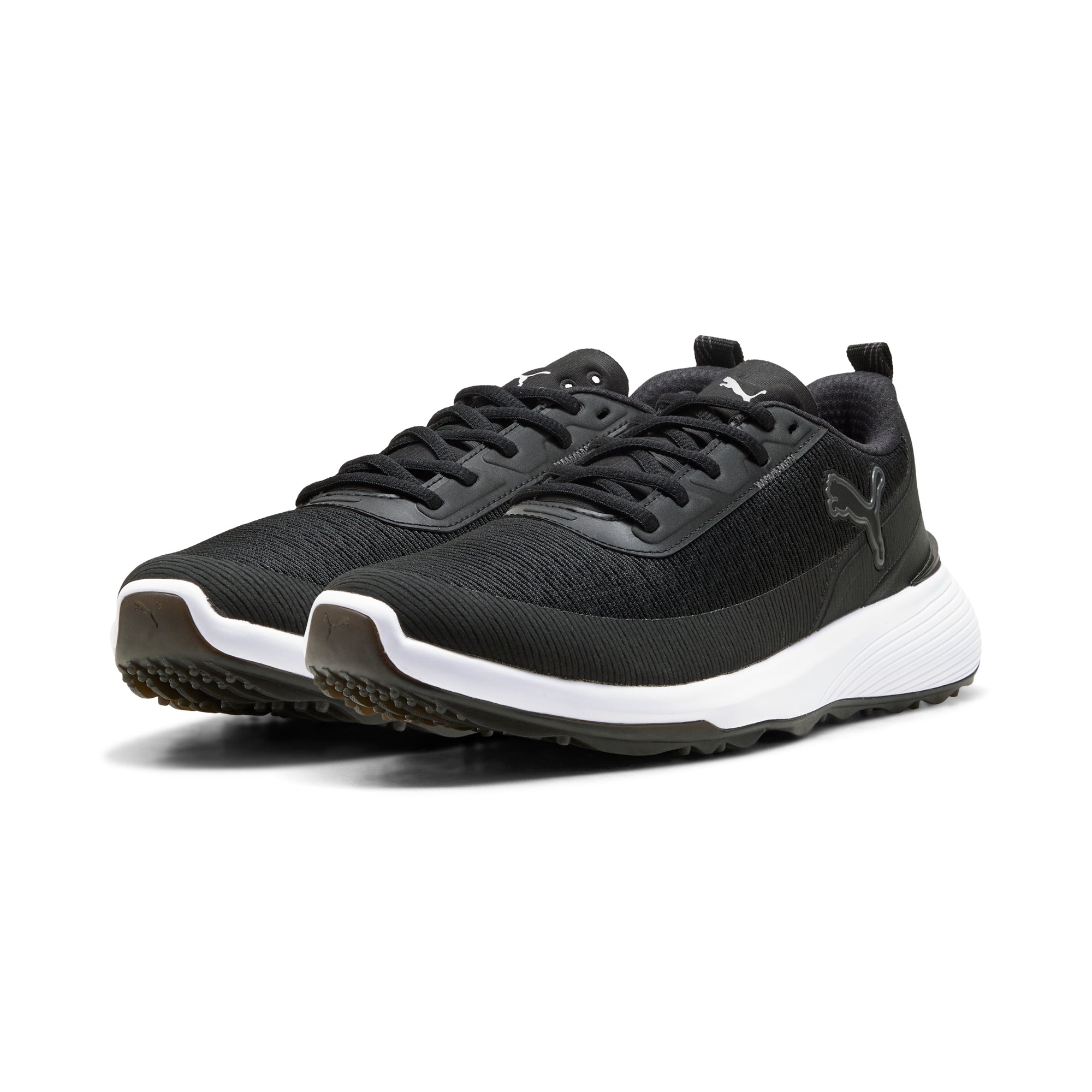 Puma Gruve Sport golfsko herr i Puma Black/Dark Coal
