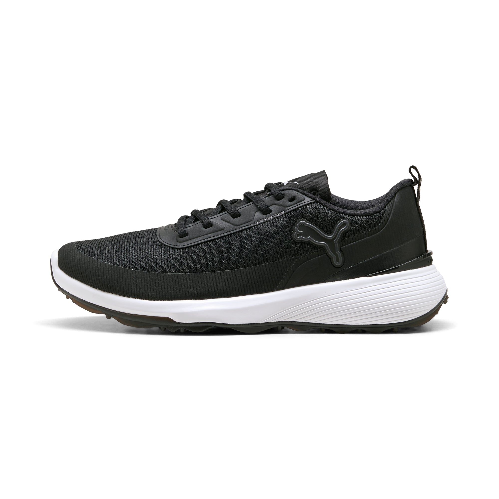 Puma Gruve Sport golfsko herr i Puma Black/Dark Coal, sidovy