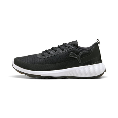 Puma Gruve Sport golfsko herr i Puma Black/Dark Coal, sidovy