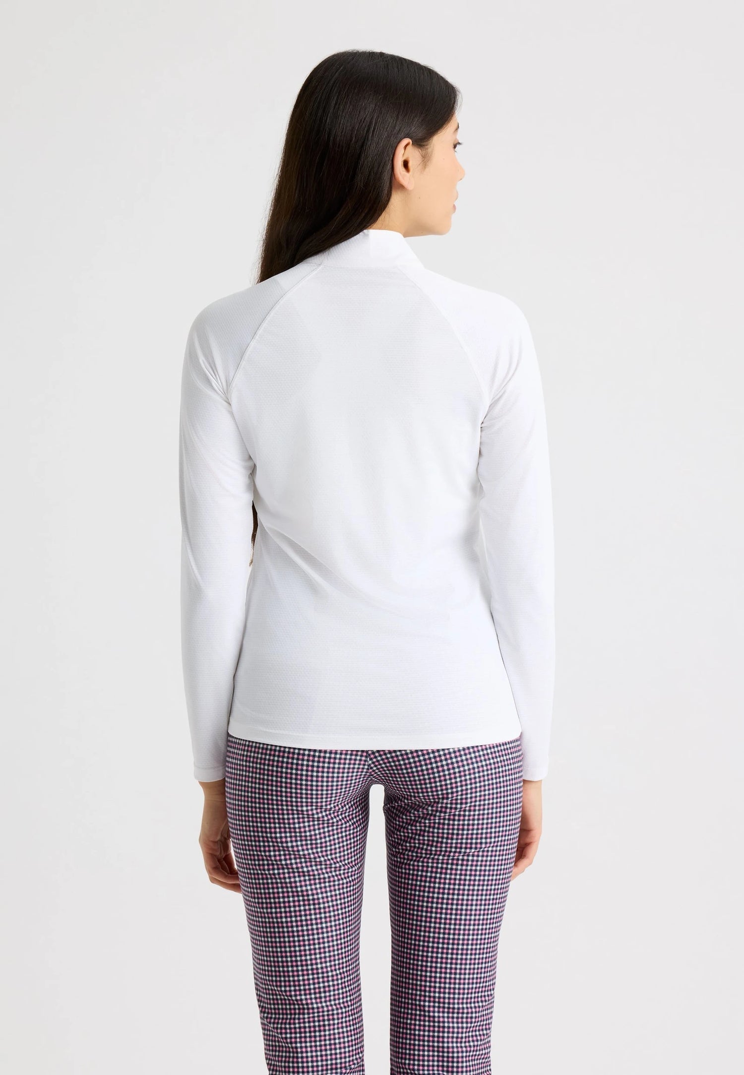 Nicky Full Zip White