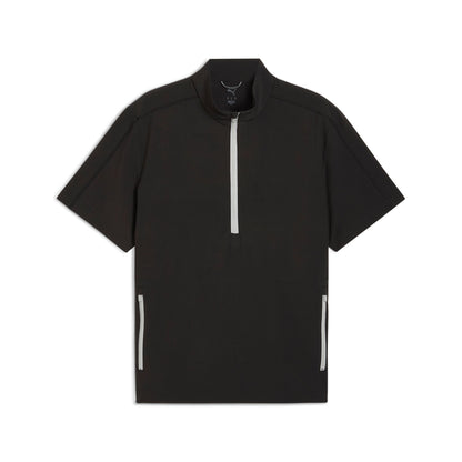 Puma Ripguard kortärmad pullover herr i Puma Black, framifrån