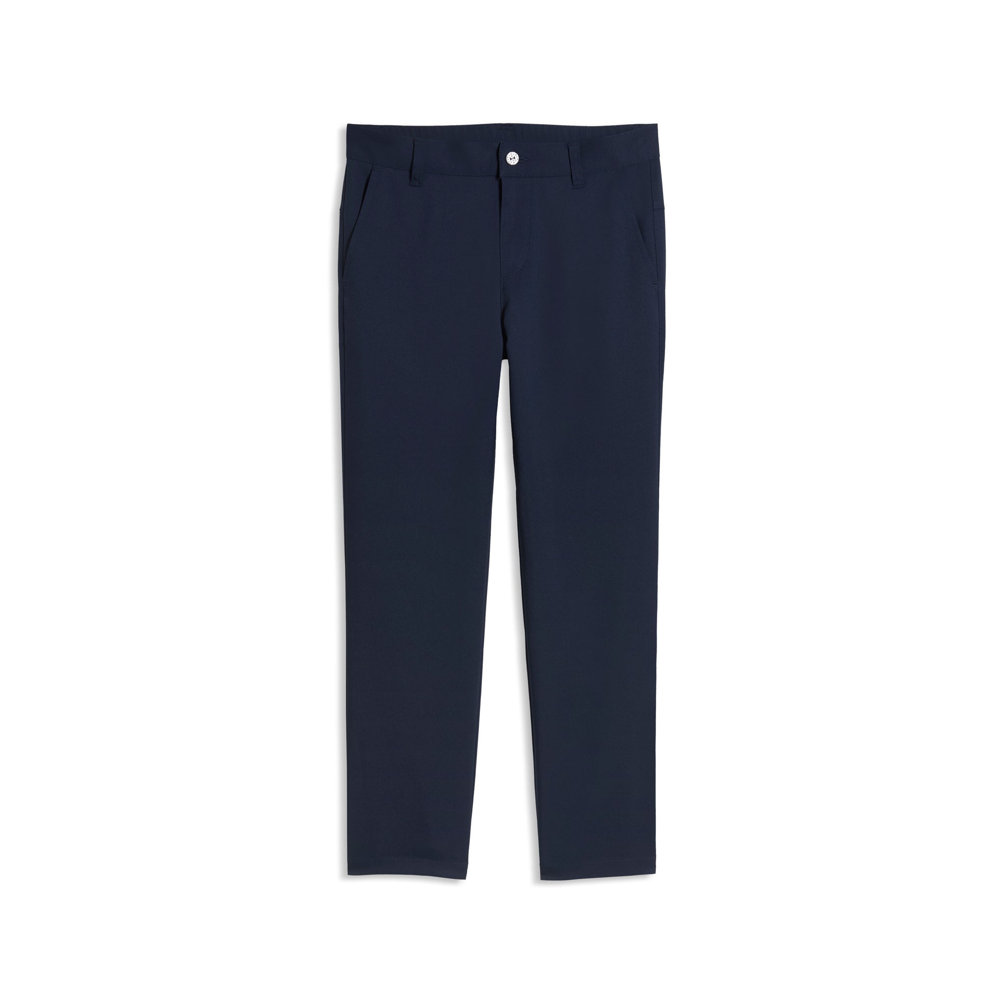 Puma Junior Golfbyxa pojke i Deep Navy, framifrån