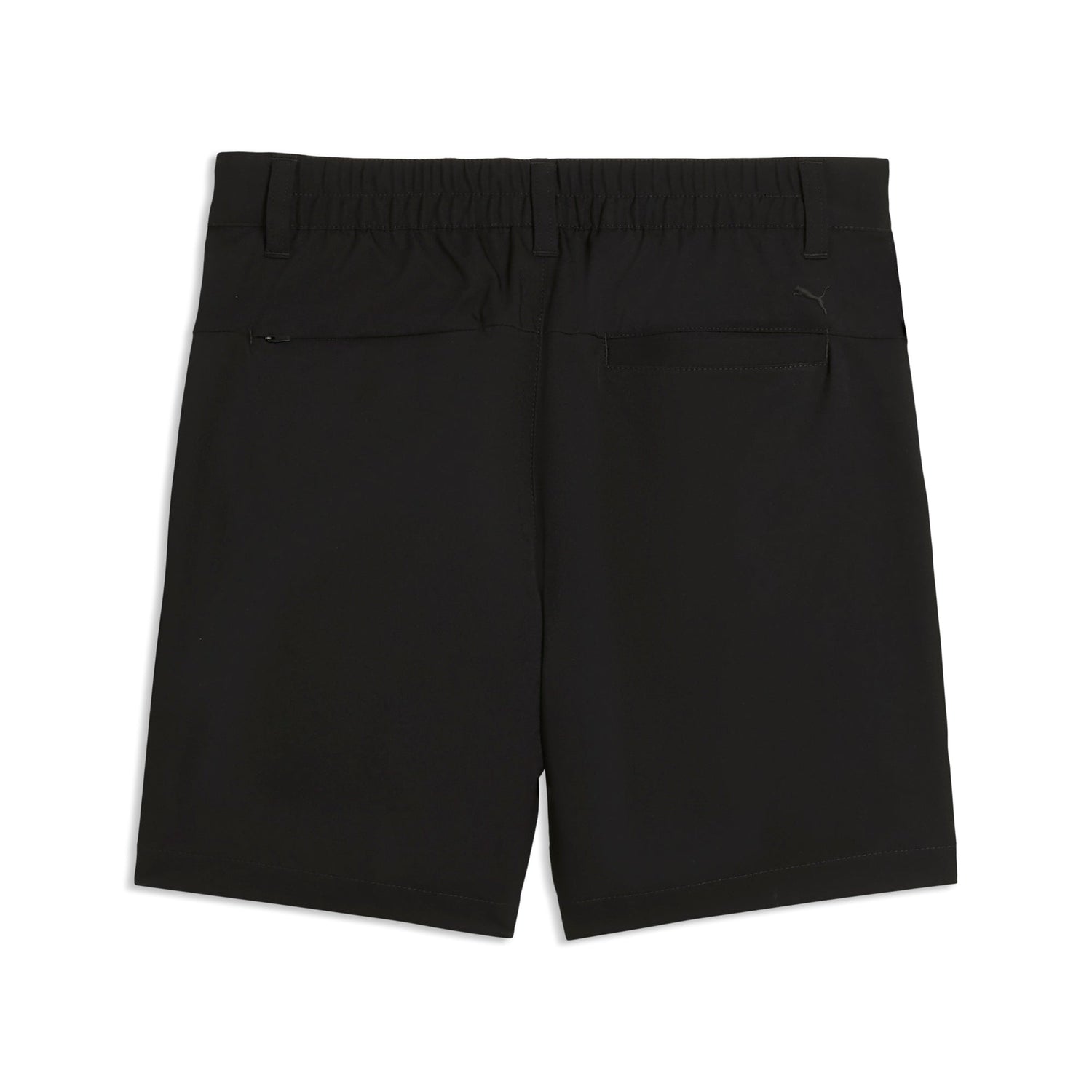 Puma Junior Golfshorts pojke i Puma Black, bakifrån