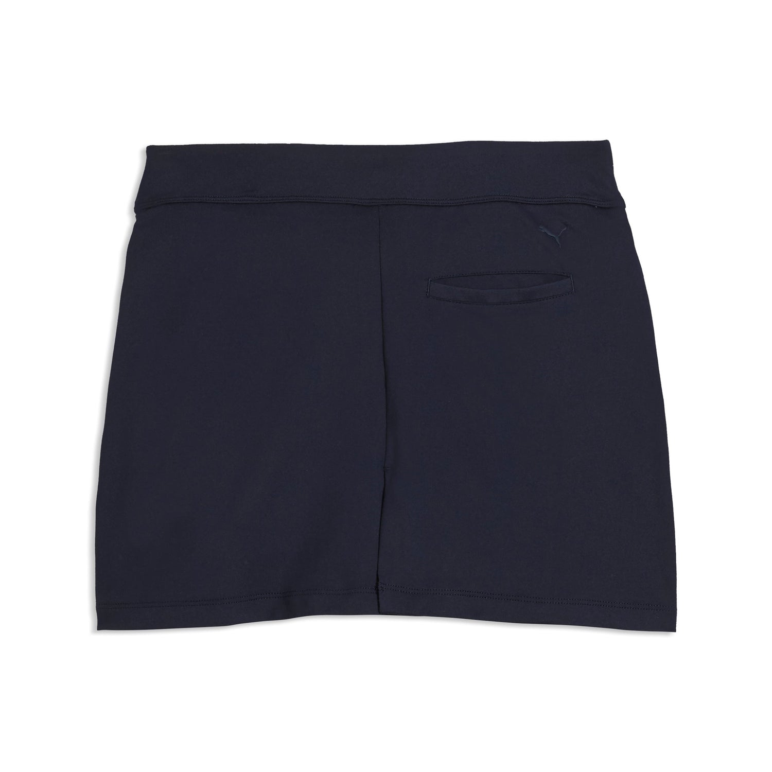 Puma Junior Golfkjol flicka i Deep Navy, bakifrån