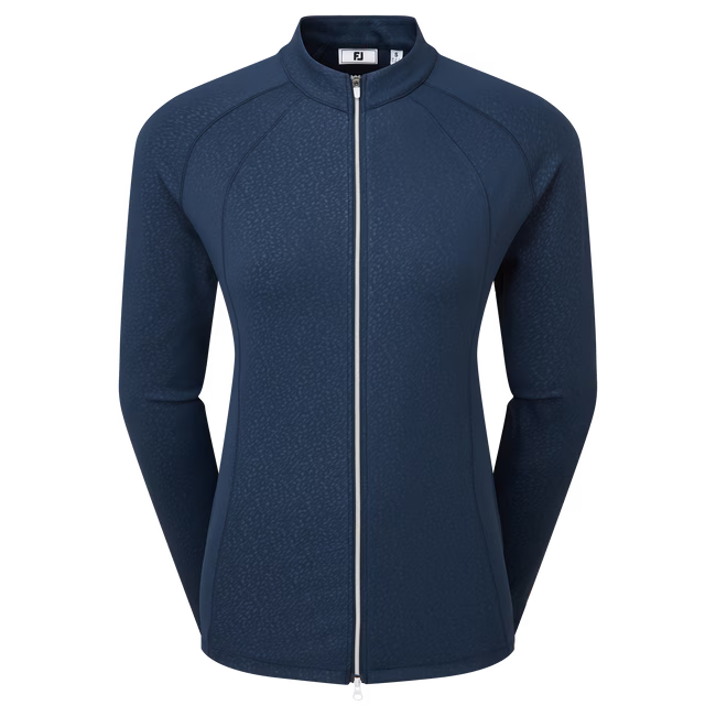 Embossed Full-Zip Midlayer