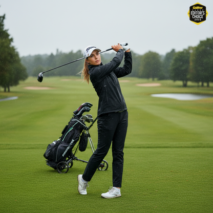 Lds Pitch Regnjacka + Regnbyxor - Svart